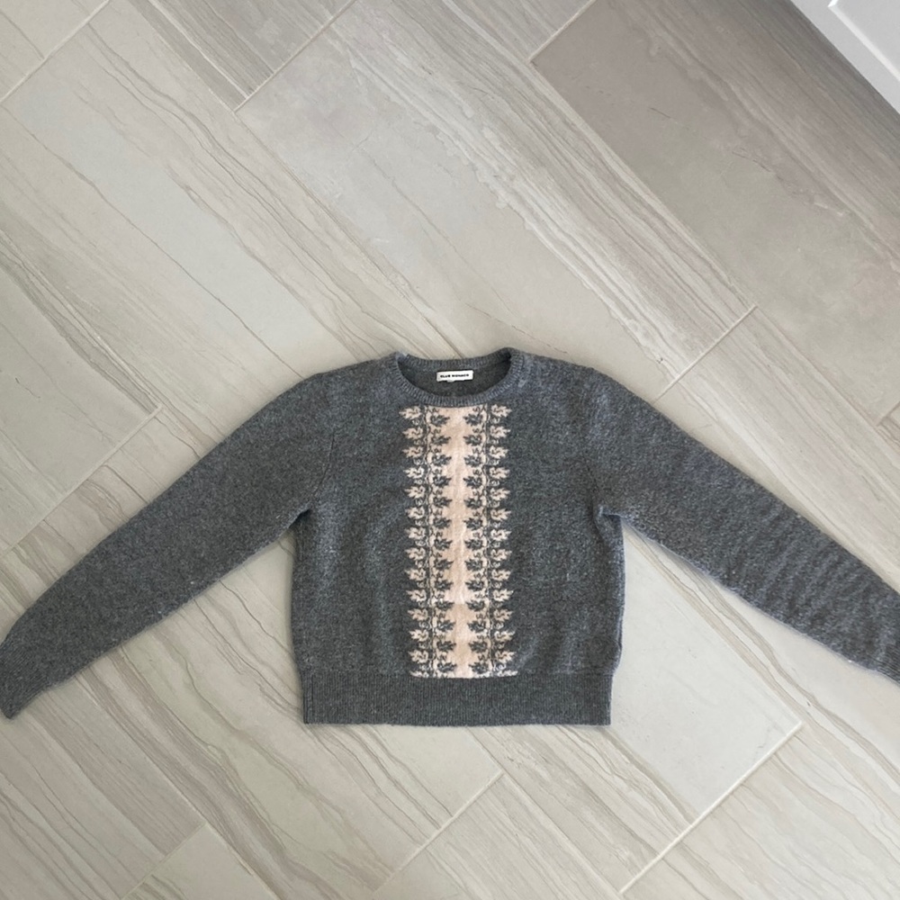 [like new] club Monaco wool alpaca wool cropped sweater
